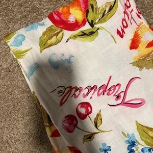 Floral Tropical Print Fabric